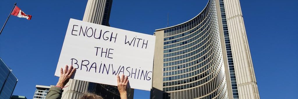 Denis Rancourt's banner