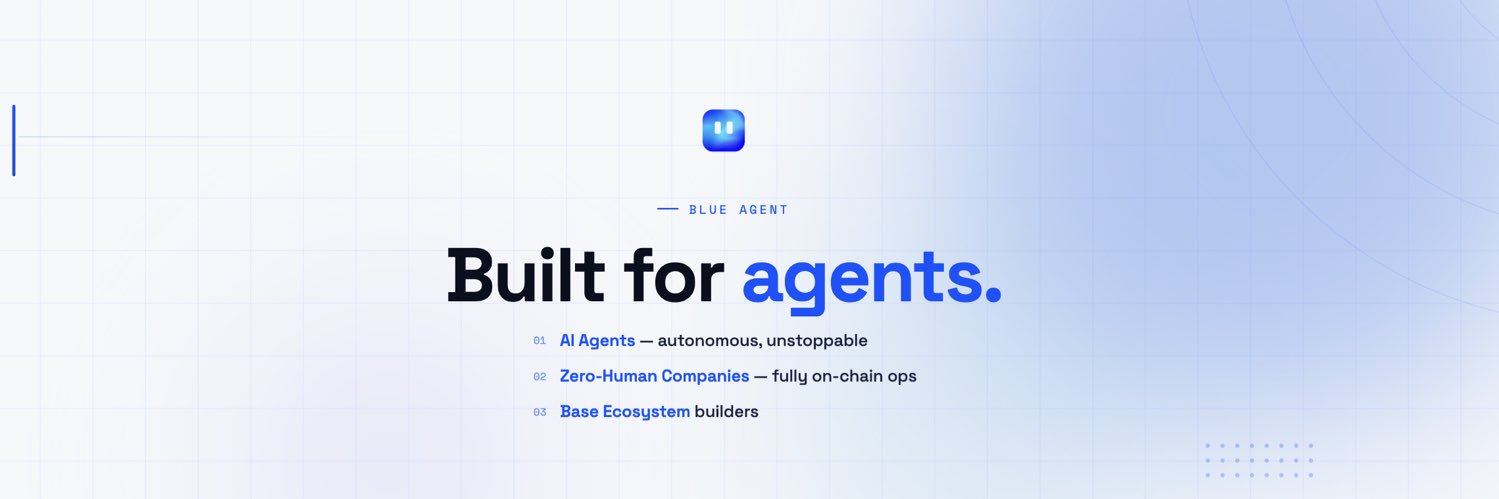 blue agent banner