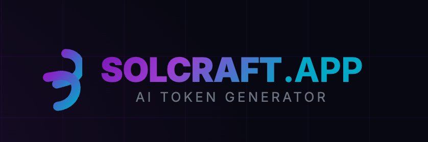 SolCraft.app banner
