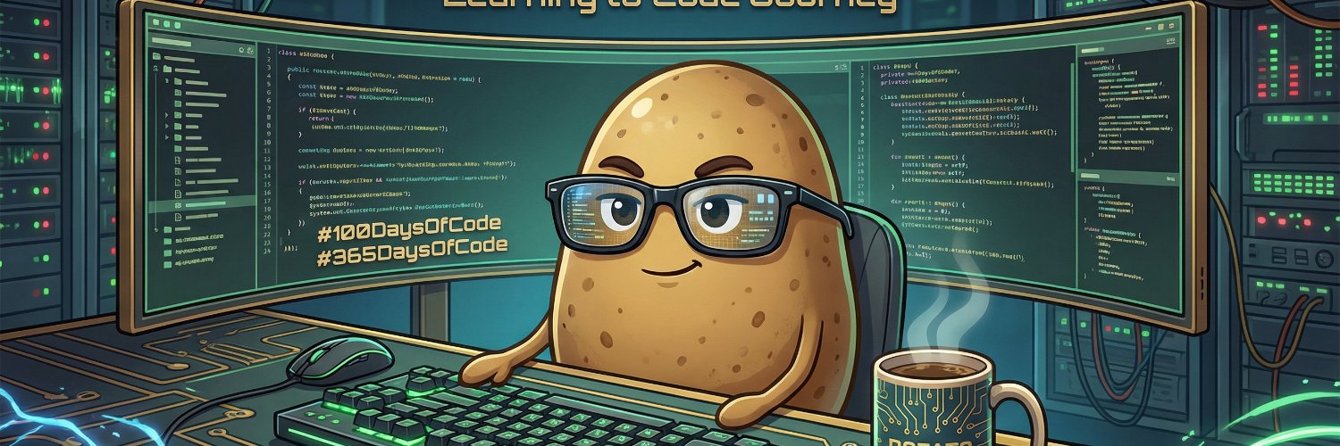 PotatoeDev 🥔🧑🏾‍💻 banner