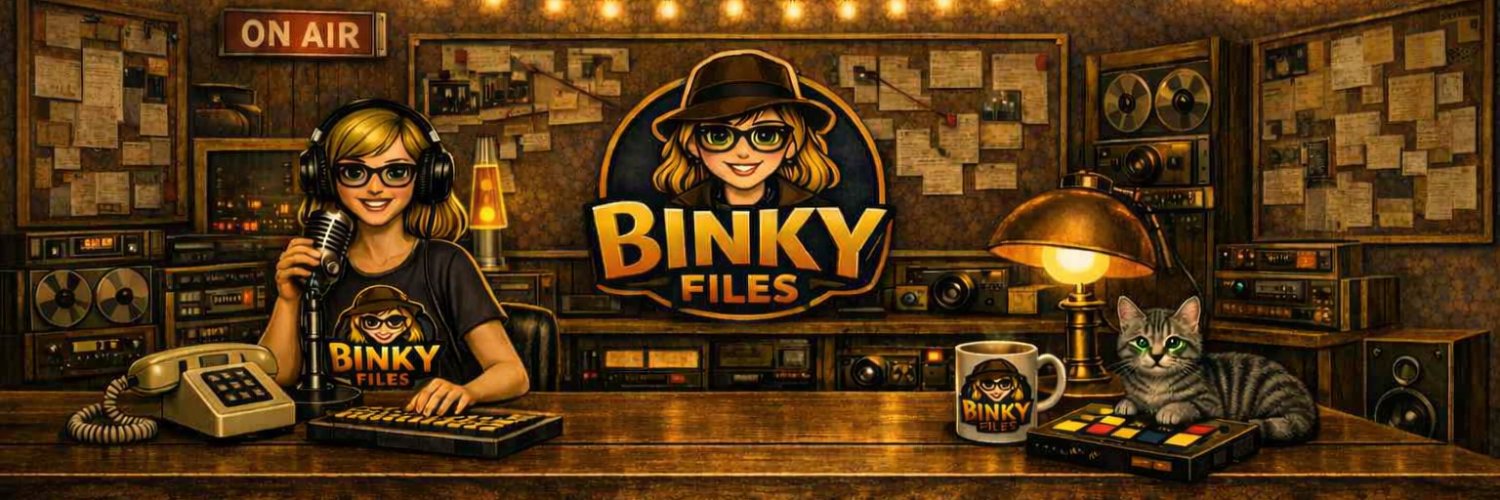 Binky Files banner