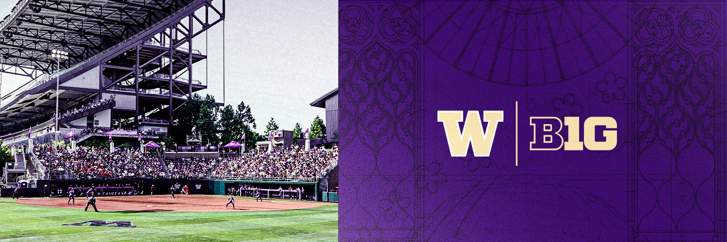 Washington Softball banner