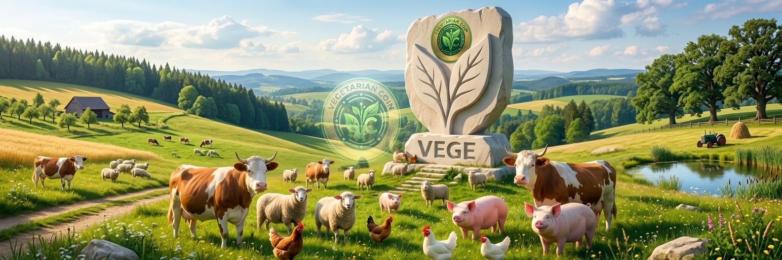 Vegetarian Coin banner