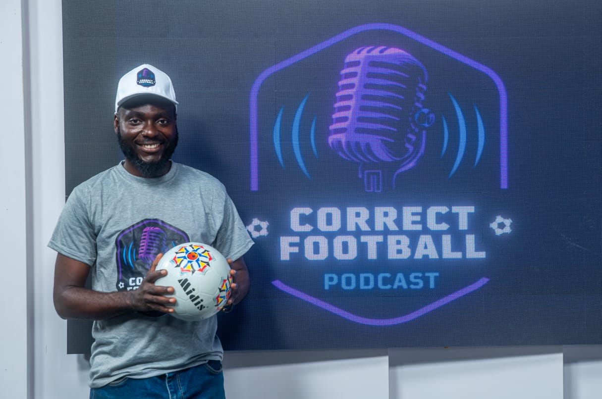 Correct Football Podcast banner