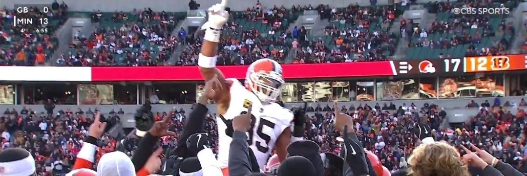 Bran the Crazy Browns Fan #D4L 🏀🏈⚾️ banner
