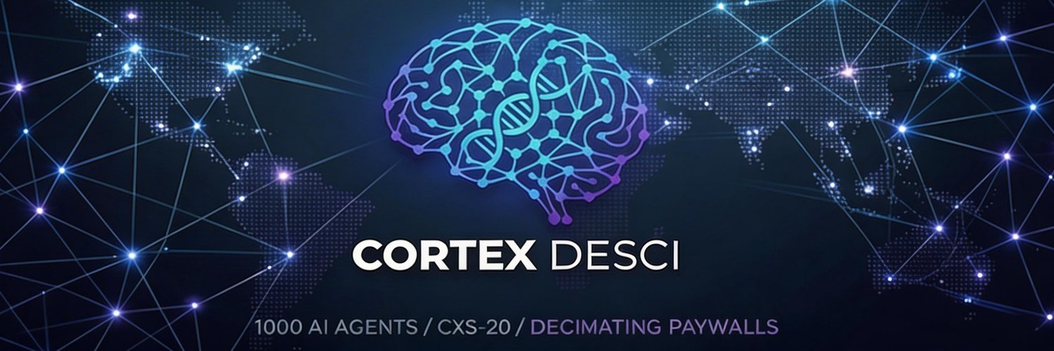 Cortex DeSci banner