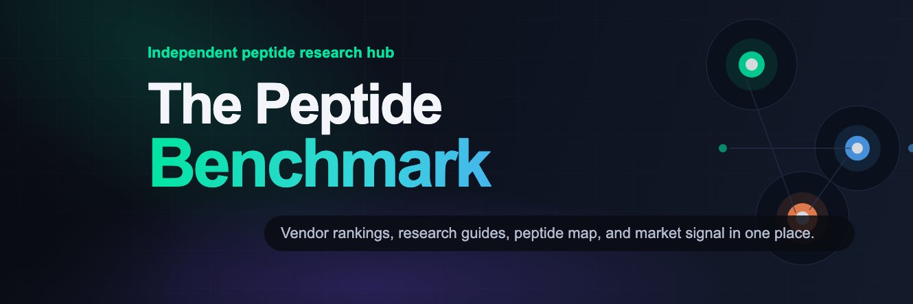 Peptide Benchmark banner