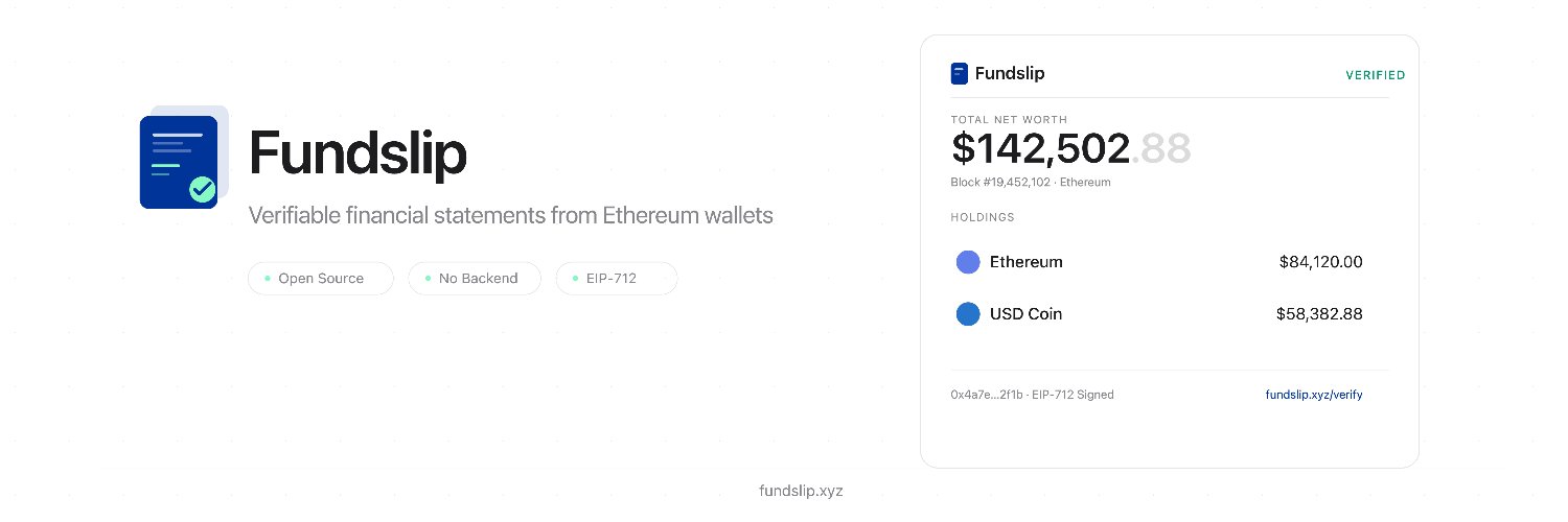 Fundslip banner