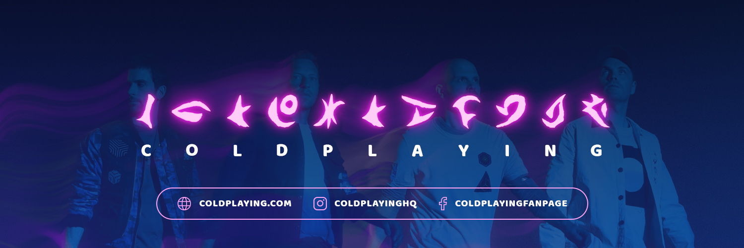 Coldplaying's banner