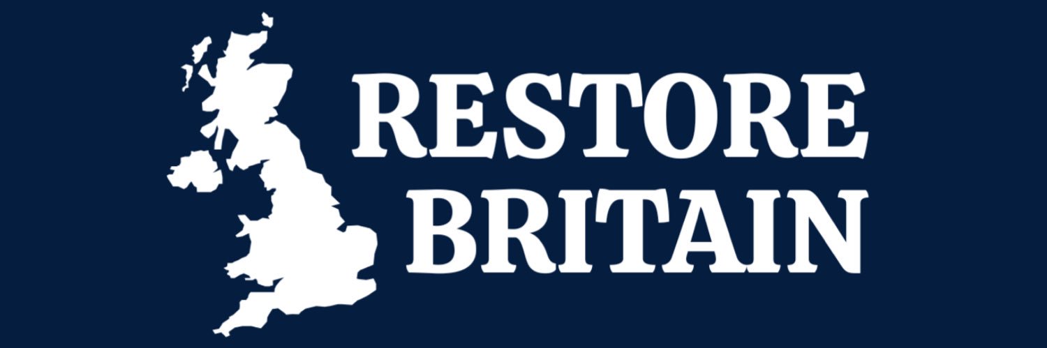 Restore Britain Clwyd banner