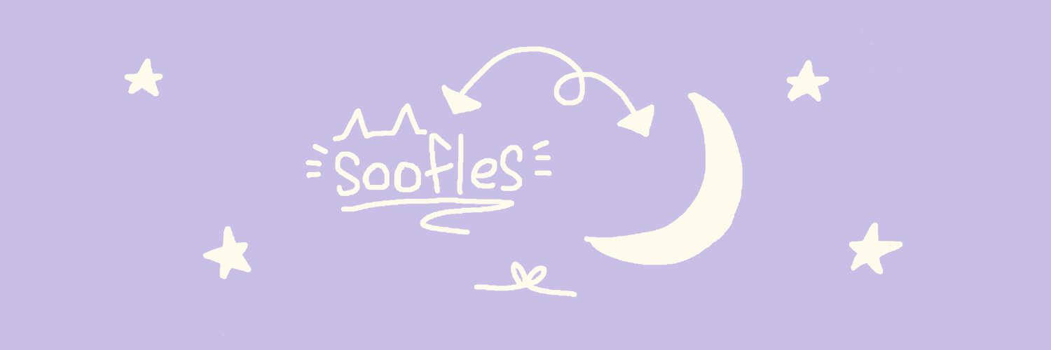 soofles 🌙 debut April 22! banner
