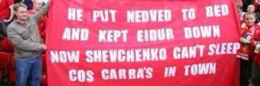 Parody Jamie Carragher banner
