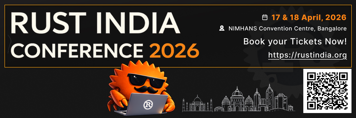 RustINDIA banner