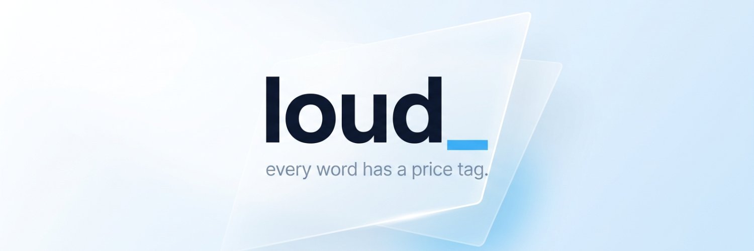 louddotfun_'s profile banner image