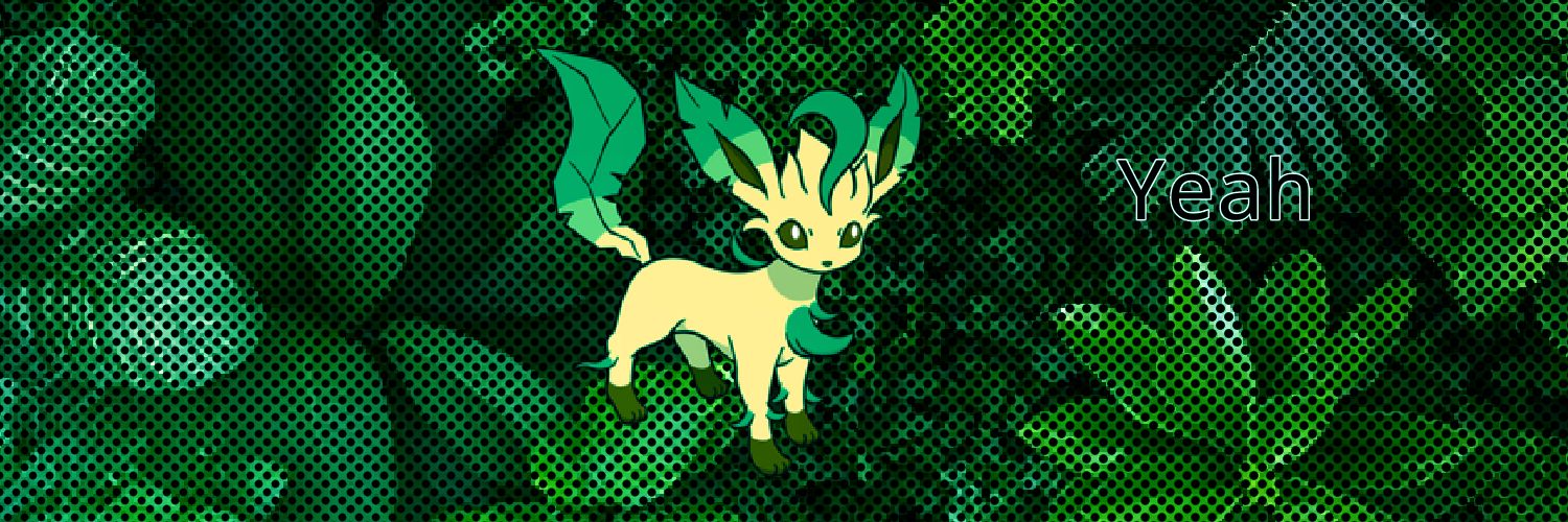 Leafeon. 🍃 banner