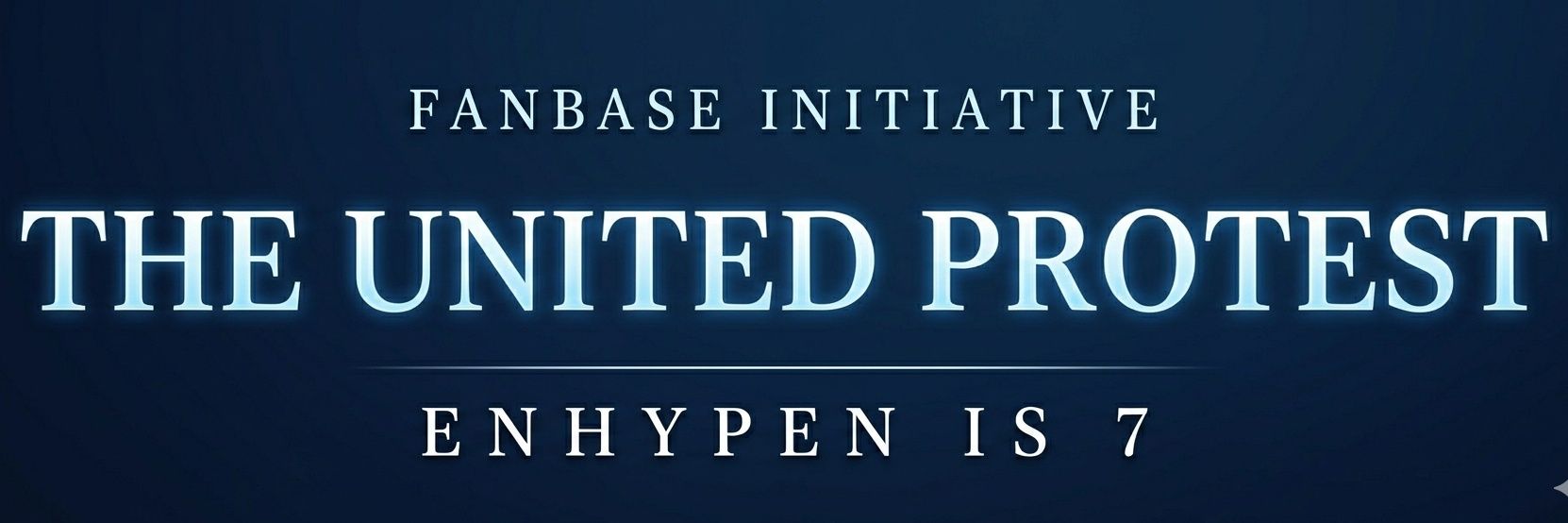 UNITED PROTEST banner