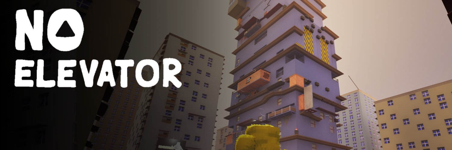 No Elevator banner