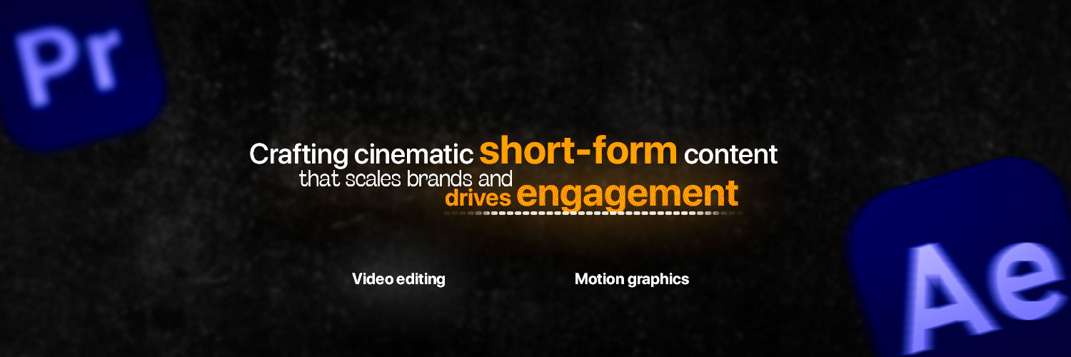 Fatah | Video editor banner