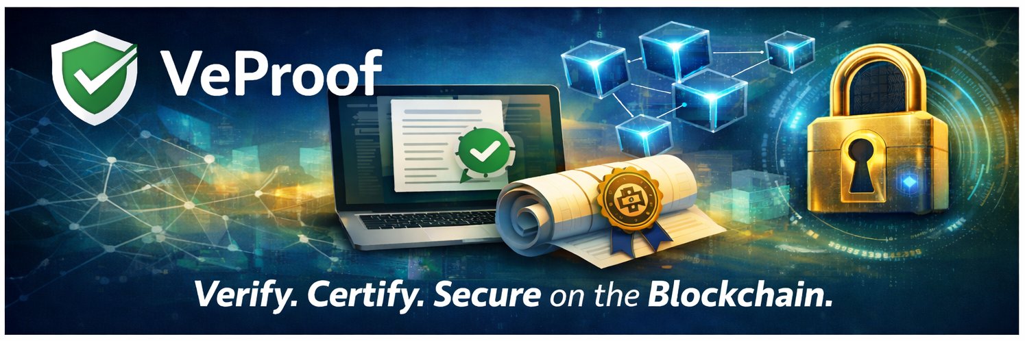 VeProof banner