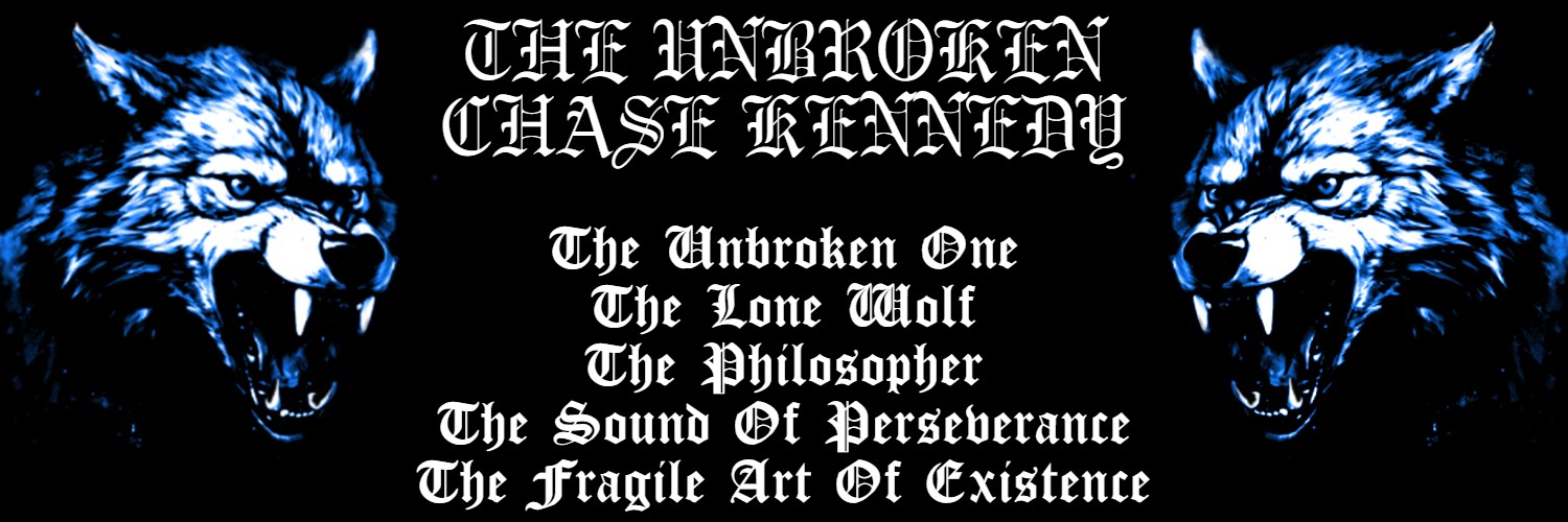 The Unbroken Chase Kennedy 🐺 banner