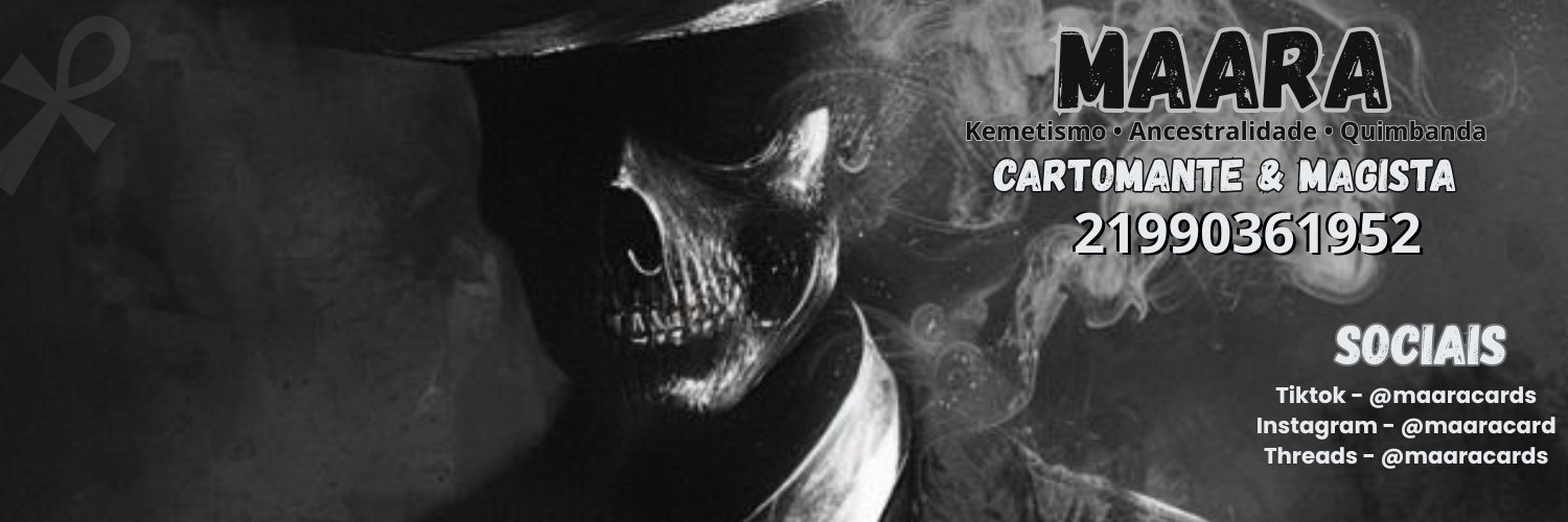 Maara d' Caveira 𓂀 banner