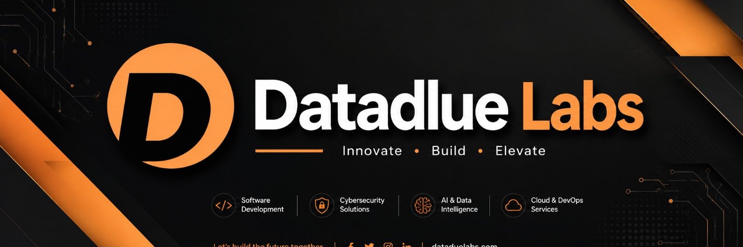 DataDlue's profile banner image