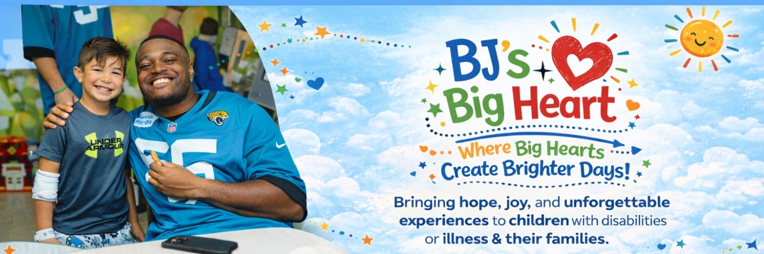 BJ's Big Heart banner