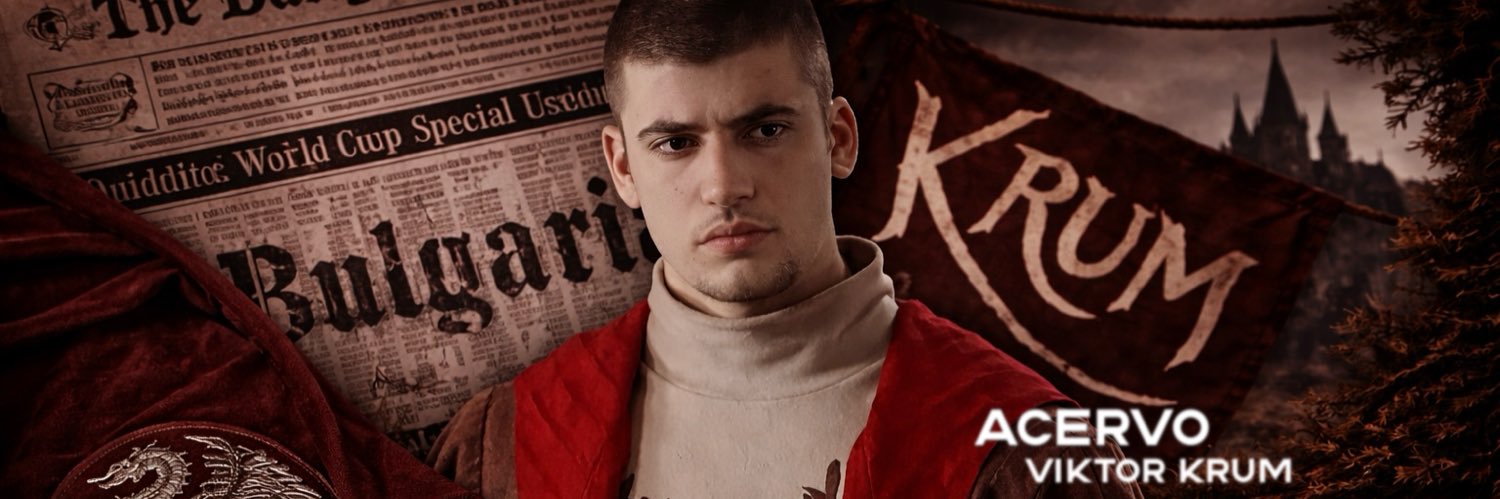 Acervo Viktor Krum 🐉 banner