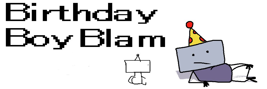 Birthday Boy Blam banner