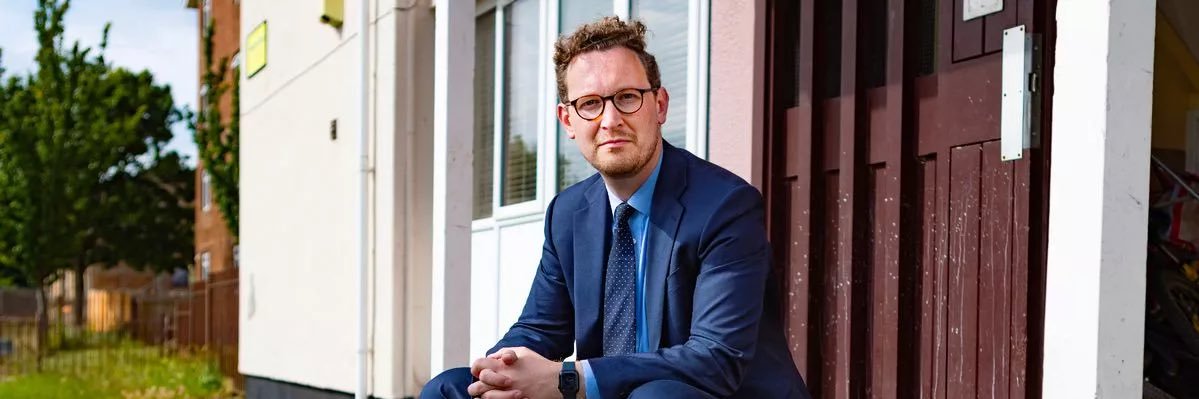 Darren Jones MP's banner