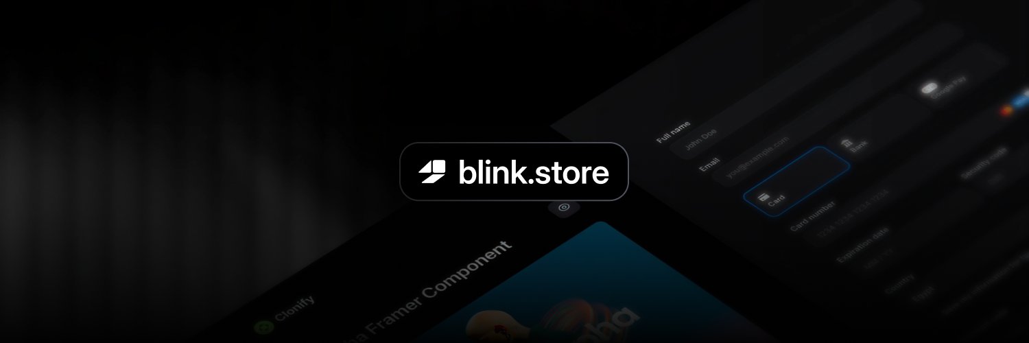 blinkdotstore's profile banner image