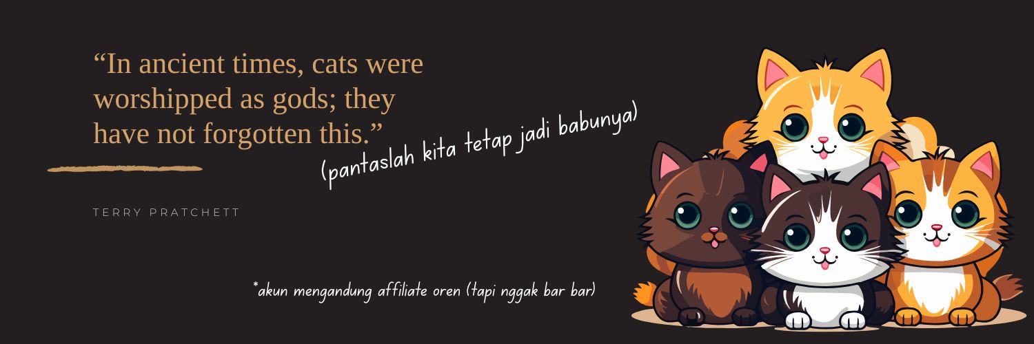 Catto - Kucing Stoik banner