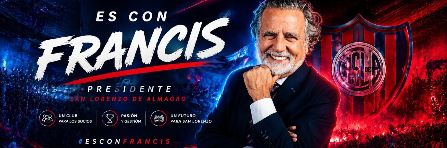 Es con Francis banner