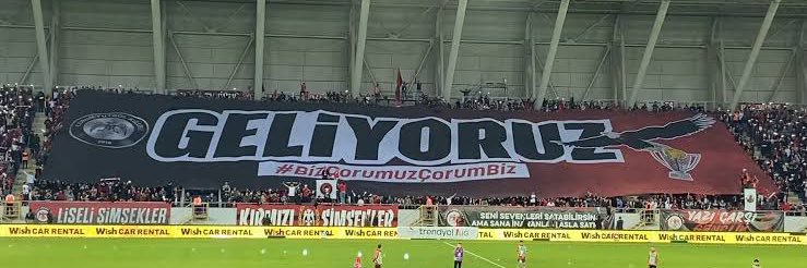 yes context Çorum FK banner