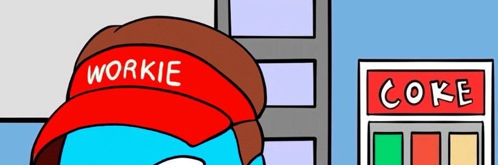 Retarded workie banner