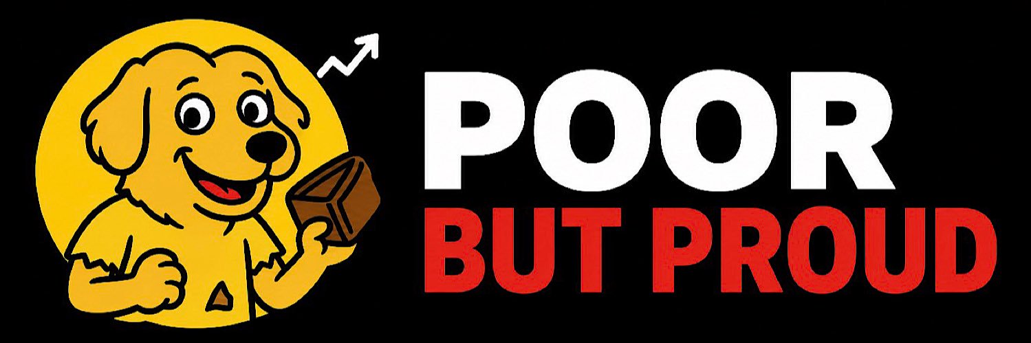 POOR BUT PROUD banner
