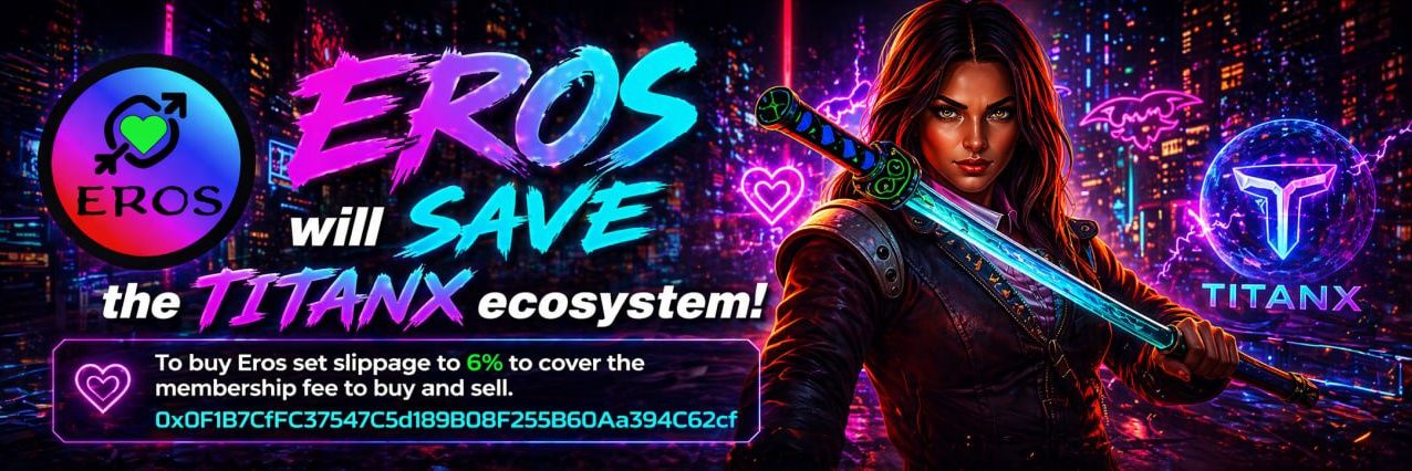 💕 $Eros on #pulsechain banner