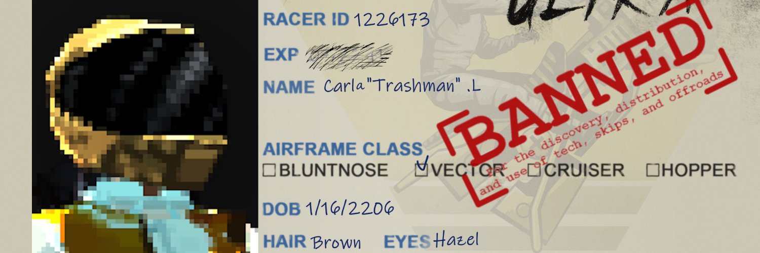 Carla "Trashman" L banner
