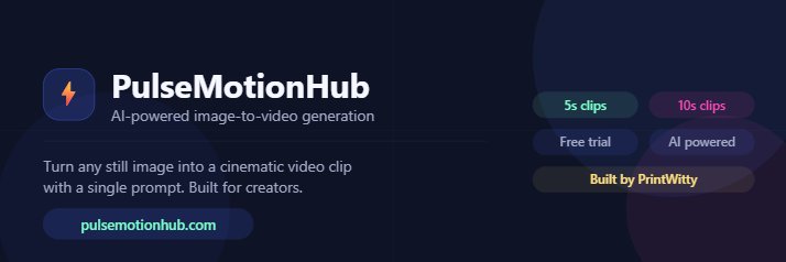 pulsemotionhub1's profile banner image