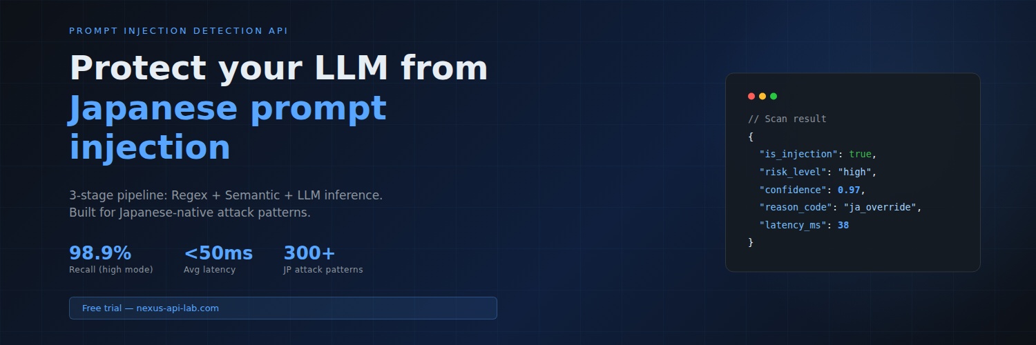 Nexus API Lab banner