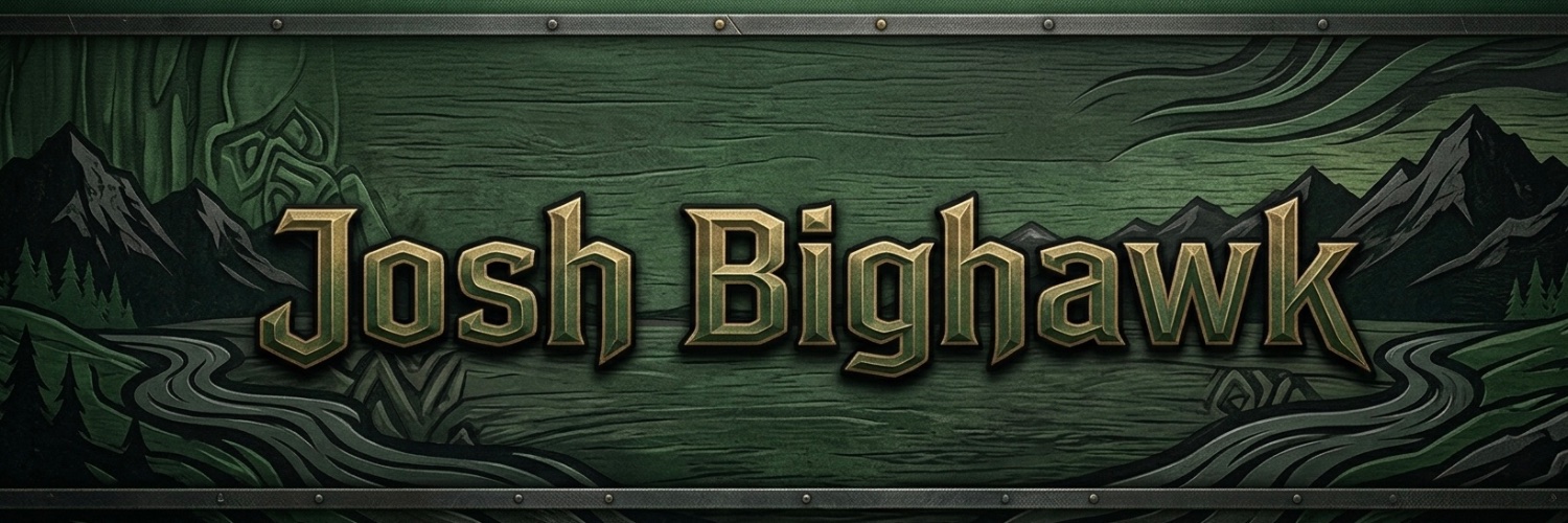 Joshbighawk's profile banner image