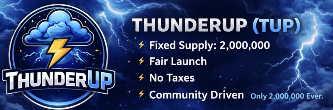 ThunderUpCoin banner