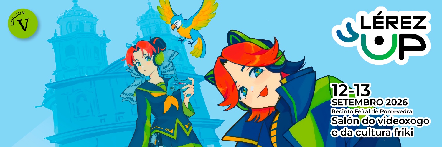 Lérez Up 💙👾 12-13 SETEMBRO banner