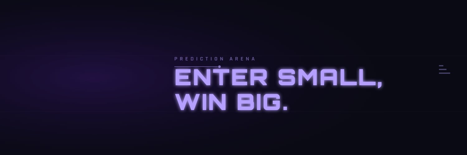 Prediction Arena banner