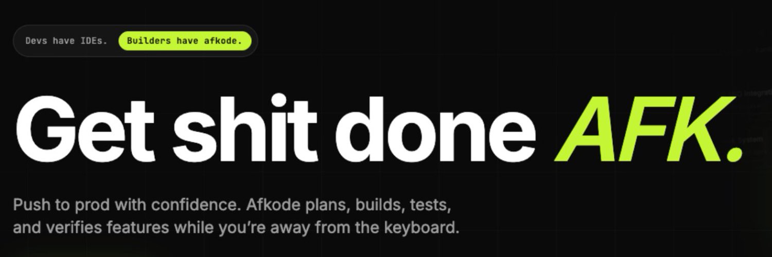 Afkode banner