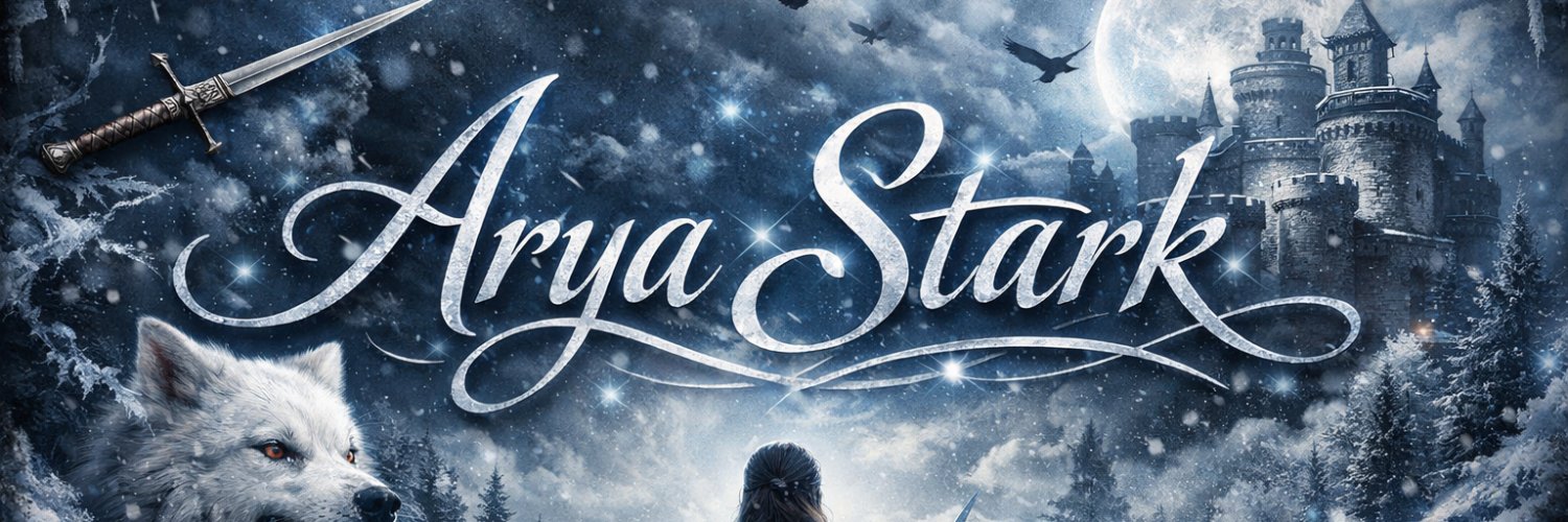 Arya Stark banner