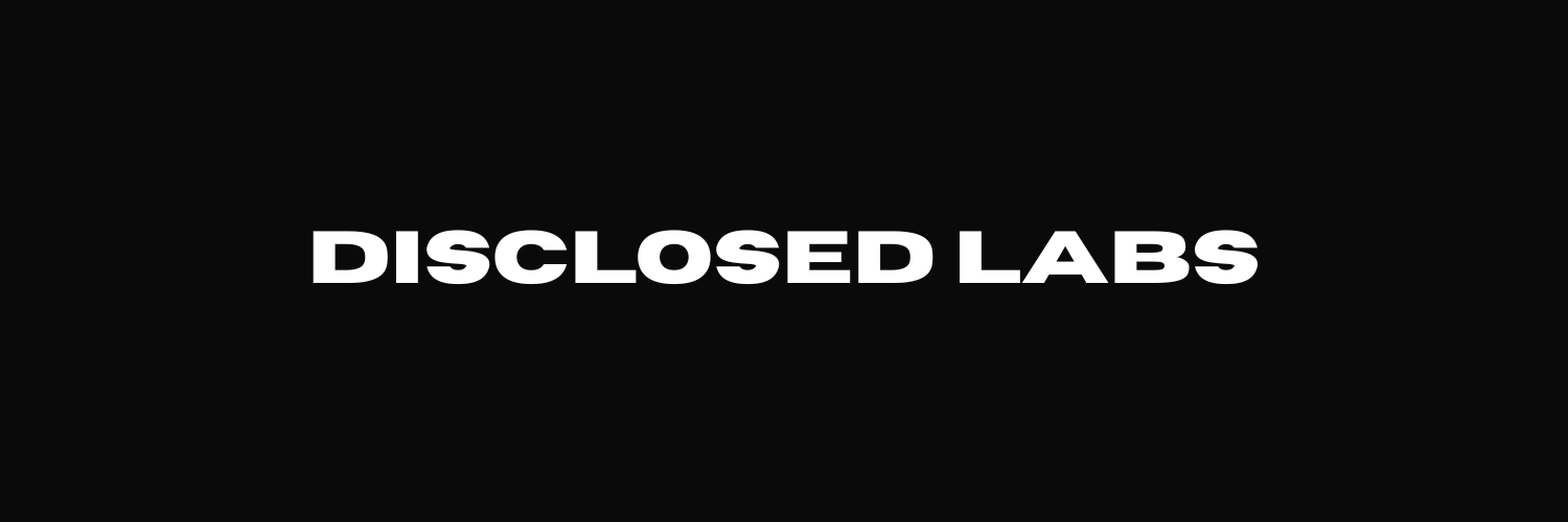 Disclosed Labs banner