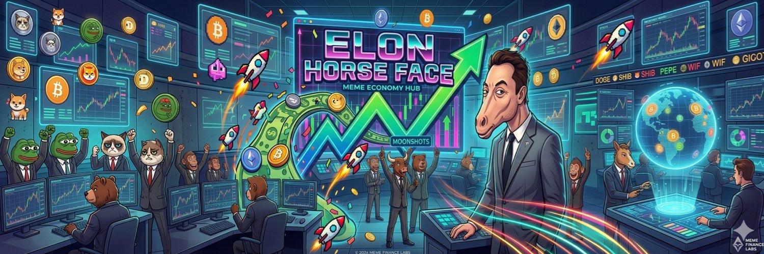 Elon Horse Face banner