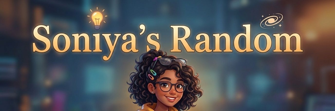 Soniya's Random banner