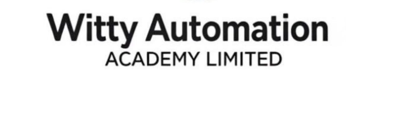 Witty Automation Academy banner